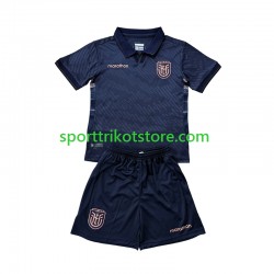 Ecuador Kinderset Auswärts trikot WM 2026 Kurzarm