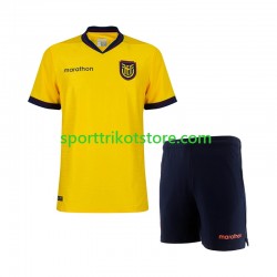 Ecuador Kinderset Heim trikot WM 2026 Kurzarm