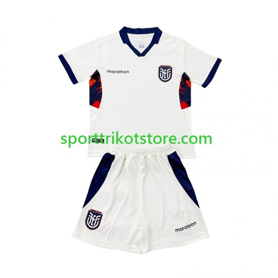 Ecuador Kinderset Ausweich trikot WM 2026 Kurzarm