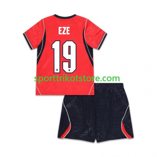 England Kinderset Auswärts trikot WM 2026 Kurzarm Eberechi Eze 19