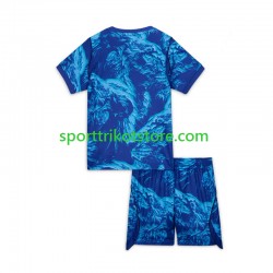 England Kinderset Ausweich trikot WM 2026 Kurzarm Torwart
