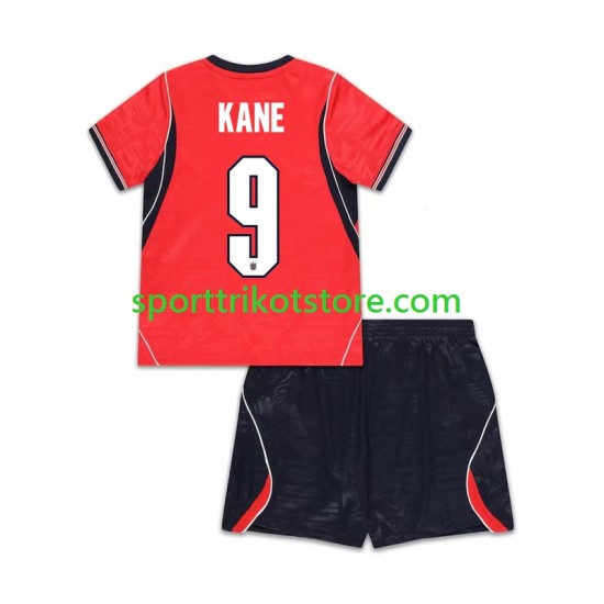 England Kinderset Auswärts trikot WM 2026 Kurzarm Harry Kane 9