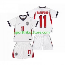 England Kinderset Heim trikot WM 2026 Kurzarm Marcus Rashford 11