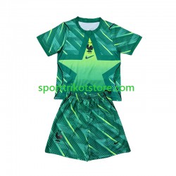 Frankreich Kinderset Ausweich trikot WM 2026 Kurzarm Torwart