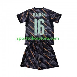 Frankreich Kinderset Heim trikot WM 2026 Kurzarm Torwart Mike Maignan 16