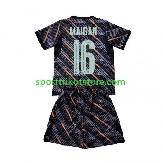 Frankreich Kinderset Heim trikot WM 2026 Kurzarm Torwart Mike Maignan 16
