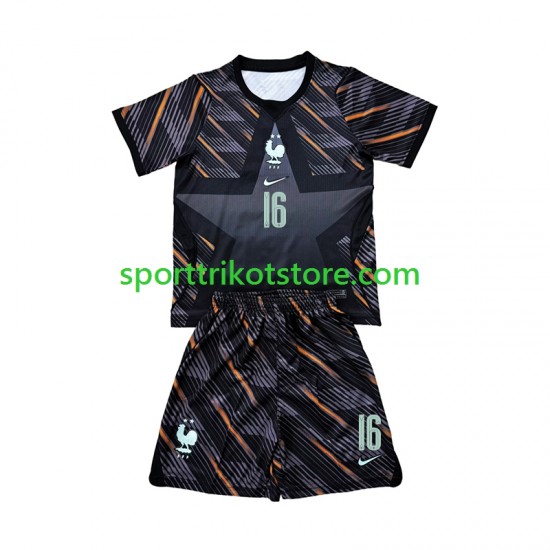 Frankreich Kinderset Heim trikot WM 2026 Kurzarm Torwart Mike Maignan 16