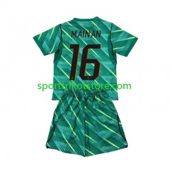 Frankreich Kinderset Ausweich trikot WM 2026 Kurzarm Torwart Mike Maignan 16
