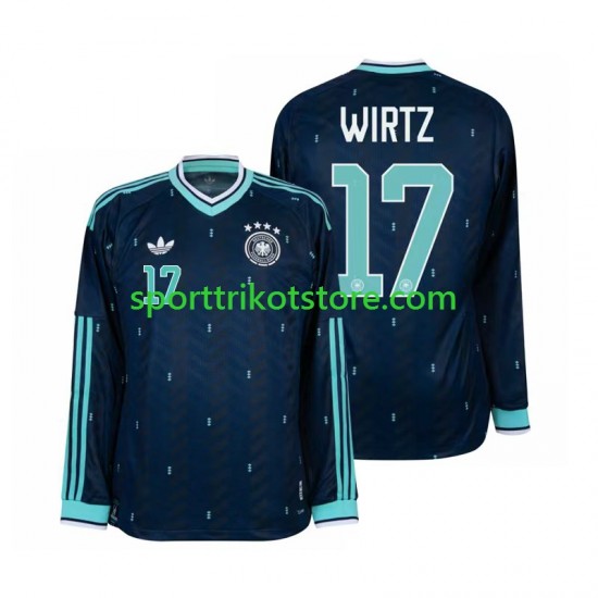 Deutschland Herren Auswärts trikot WM 2026 Langarm Florian Wirtz 17
