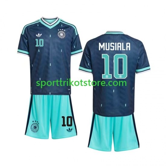 Deutschland Kinderset Auswärts trikot WM 2026 Kurzarm Jamal Musiala 10