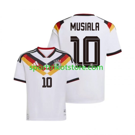 Deutschland Herren Heim trikot WM 2026 Kurzarm Jamal Musiala 10