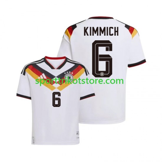 Deutschland Herren Heim trikot WM 2026 Kurzarm Joshua Kimmich 6