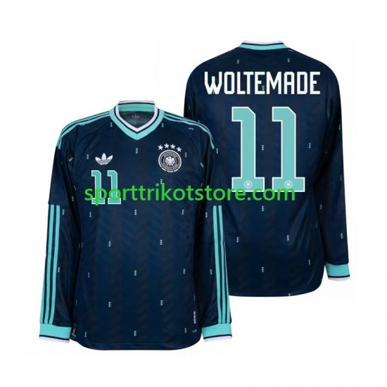 Deutschland Herren Auswärts trikot WM 2026 Langarm Nick Woltemade 11