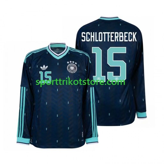 Deutschland Herren Auswärts trikot WM 2026 Langarm Nico Schlotterbeck 15