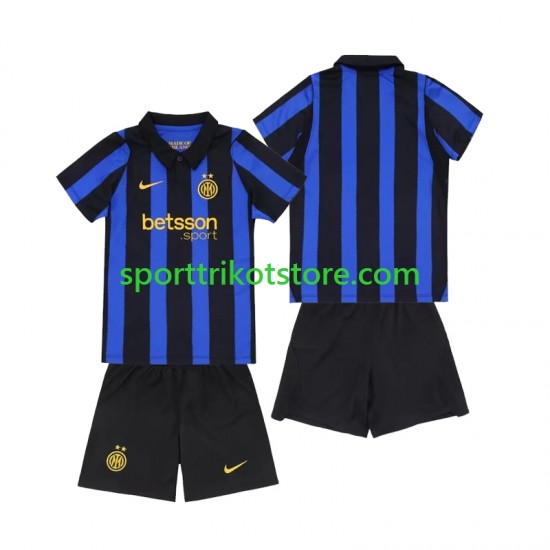 Inter Mailand Kinderset Heim trikot 2027-2028 Kurzarm