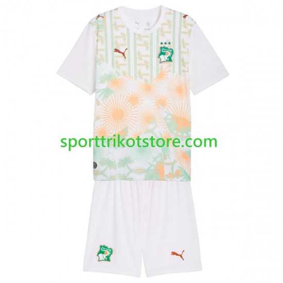 Elfenbeinküste Kinderset Auswärts trikot WM 2026 Kurzarm