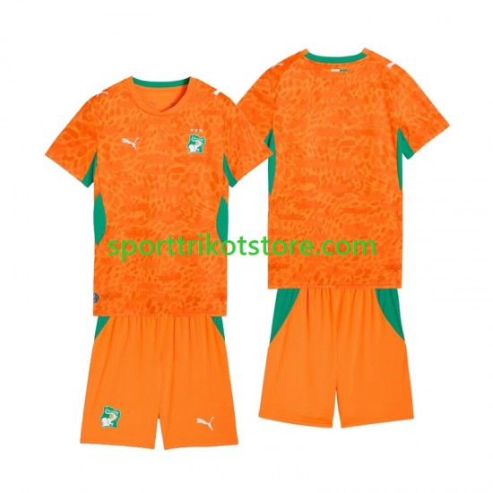 Elfenbeinküste Kinderset Heim WM 2026 Kurzarm Football Kit Mens