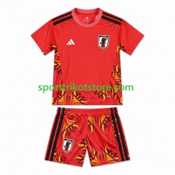 Japan Kinderset Heim trikot WM 2026 Kurzarm Torwart