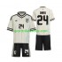 Japan Kinderset Auswärts trikot WM 2026 Kurzarm Kaishu Sano 24