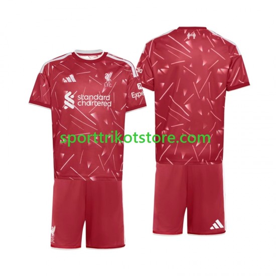 Liverpool Kinderset Heim trikot 2027-2028 Kurzarm
