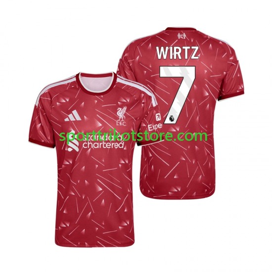 Liverpool Herren Heim trikot 2027-2028 Kurzarm Florian Wirtz 7
