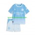 Manchester City Kinderset Heim trikot 2027-2028 Kurzarm