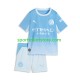 Manchester City Kinderset Heim trikot 2027-2028 Kurzarm