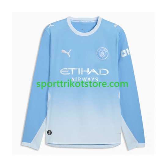 Manchester City Herren Heim trikot 2027-2028 Langarm