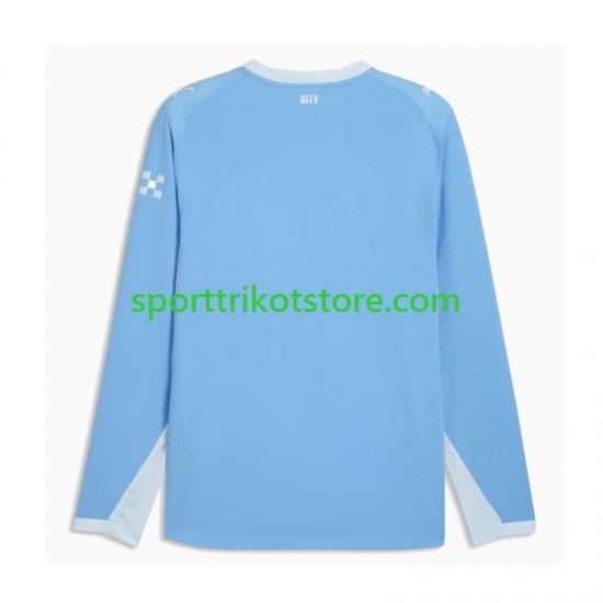 Manchester City Kinderset Heim trikot 2027-2028 Kurzarm