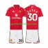 Manchester United Kinderset Heim trikot 2027-2028 Kurzarm Benjamin Sesko 30