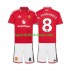 Manchester United Kinderset Heim trikot 2027-2028 Kurzarm Bruno Fernandes 8