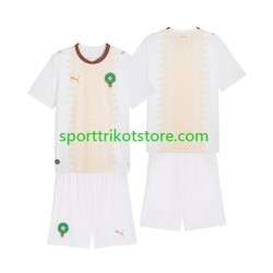 Marokko Kinderset Auswärts trikot 2026 Kurzarm