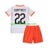 Niederlande Kinderset Auswärts trikot WM 2026 Kurzarm Denzel Dumfries 22