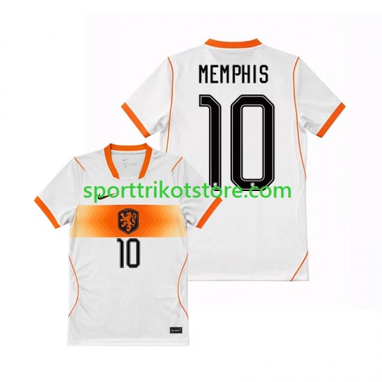 Niederlande Herren Auswärts trikot WM 2026 Kurzarm Memphis Depay 10