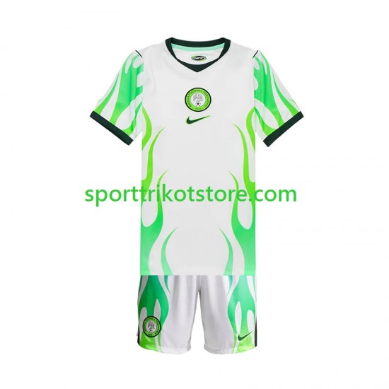 Nigeria Kinderset Auswärts trikot 2026 Kurzarm