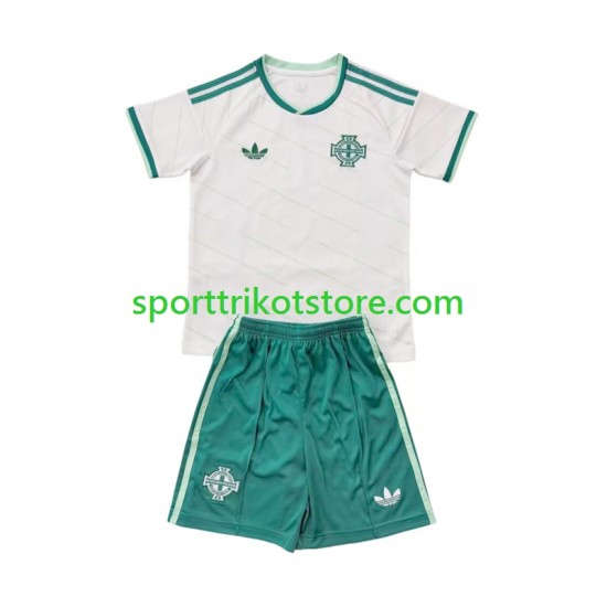 Nordirlan Kinderset Auswärts trikot 2026 Kurzarm