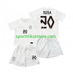 Norwegen Kinderset Ausweich trikot WM 2026 Kurzarm Antonio NUSA 20