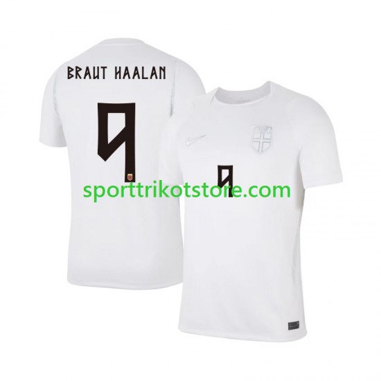 Norwegen Herren Ausweich trikot WM 2026 Kurzarm Braut Haaland 9