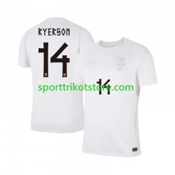 Norwegen Herren Ausweich trikot WM 2026 Kurzarm Julian Ryerson 14