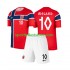 Norwegen Kinderset Heim trikot WM 2026 Kurzarm Martin Odegaard 10