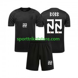 Norwegen Kinderset Auswärts trikot WM 2026 Kurzarm Oscar Bobb 22