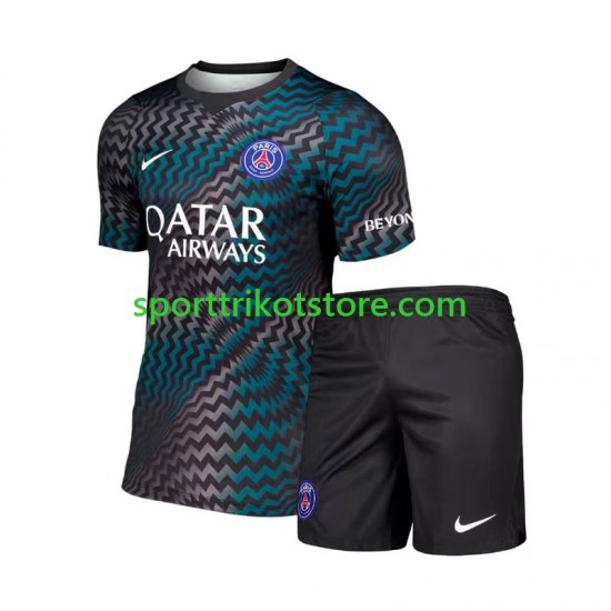 Paris Saint-Germain Kinderset Heim trikot 2027-2028 Kurzarm Torwart