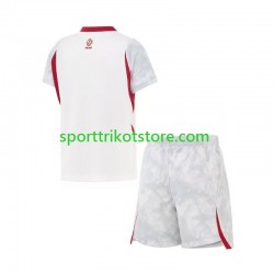 Polen Kinderset Heim trikot WM 2026 Kurzarm