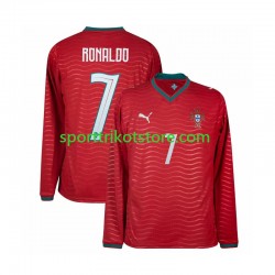 Portugal Herren Heim trikot WM 2026 Langarm Cristiano Ronaldo 7