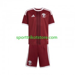 Katar Kinderset Heim trikot 2026 Kurzarm