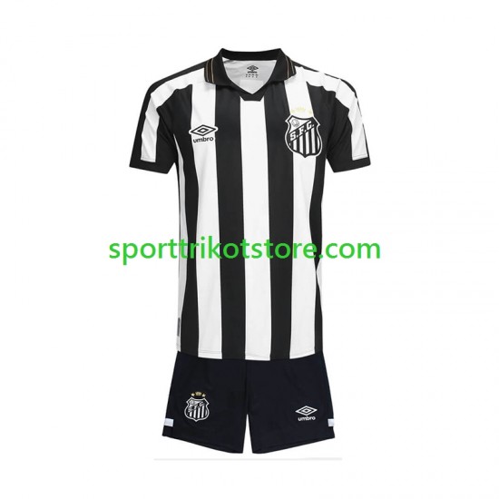 Santos Kinderset Auswärts trikot 2027-2028 Kurzarm