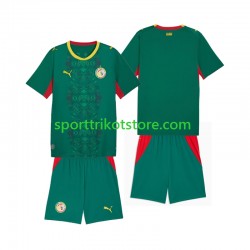 Senegal Kinderset Auswärts trikot 2026 2027 Kurzarm