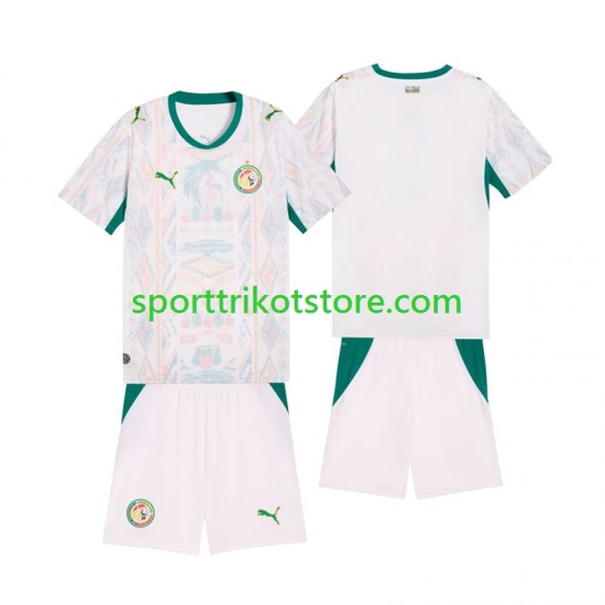 Senegal Kinderset Heim trikot 2026 2027 Kurzarm