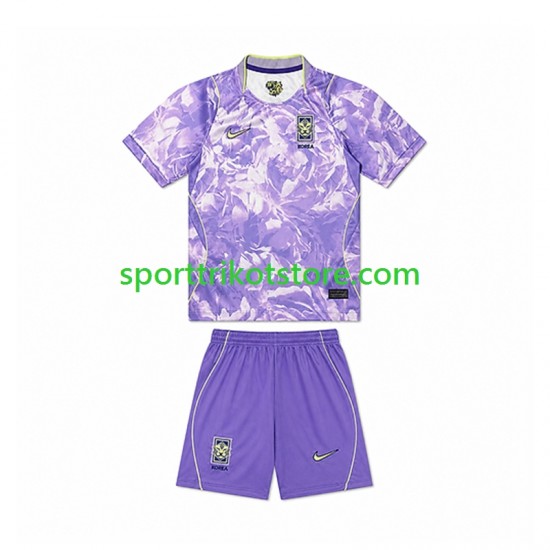 Südkorea Kinderset Auswärts trikot WM 2026 Kurzarm