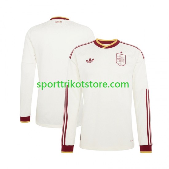 Spanien Herren Auswärts trikot WM 2026 Langarm